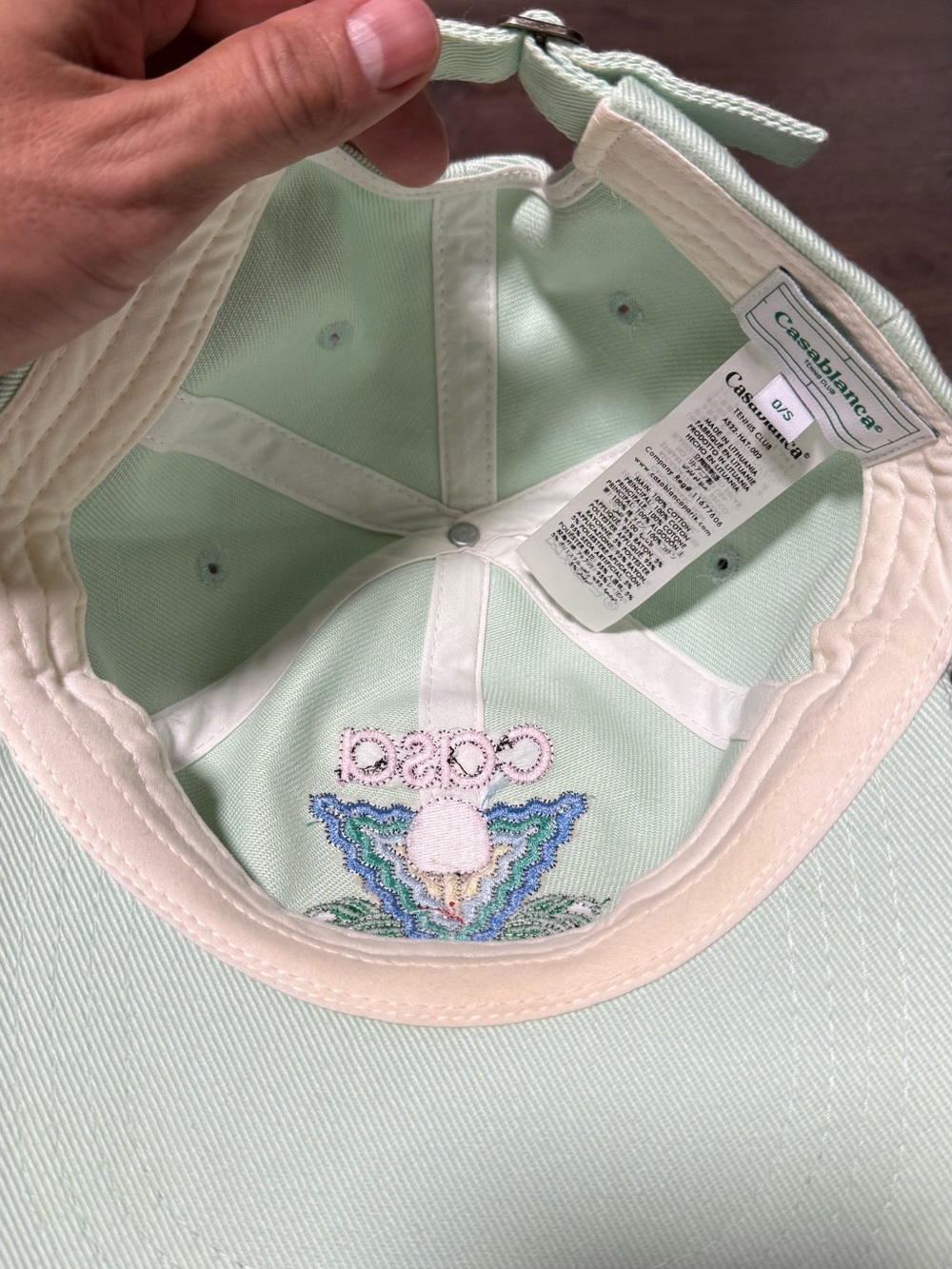 Men’s Casablanca Mint Hat - OS - Picture 3 of 4